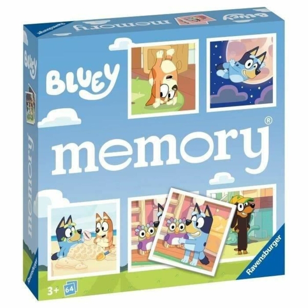 Stalo žaidimas Ravensburger Grand memory® Bluey