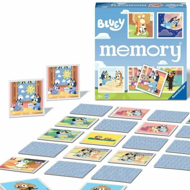 Stalo žaidimas Ravensburger Grand memory® Bluey