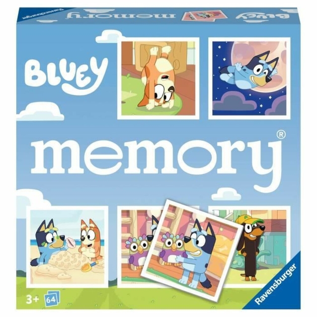 Stalo žaidimas Ravensburger Grand memory® Bluey