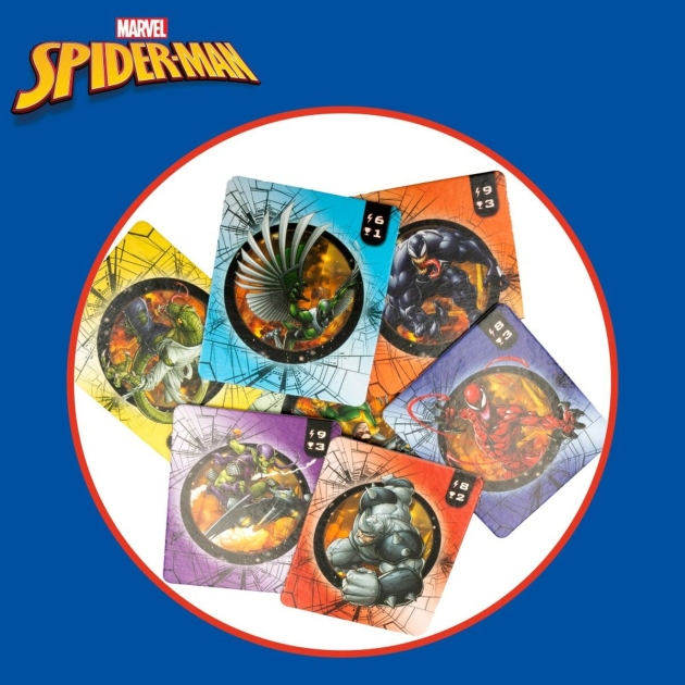 Stalo žaidimas Spider Man Defence Game (6 vnt.)