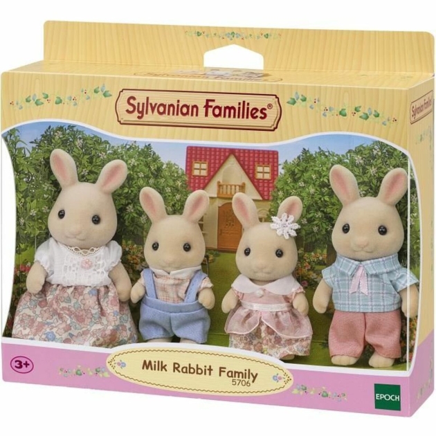 Statulėlė Sylvanian Families 5706 Triušis Šeima 4 Dalys