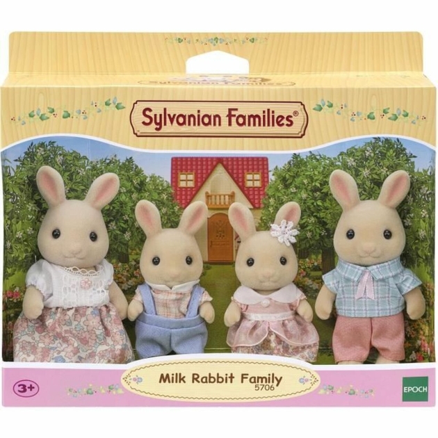 Statulėlė Sylvanian Families 5706 Triušis Šeima 4 Dalys