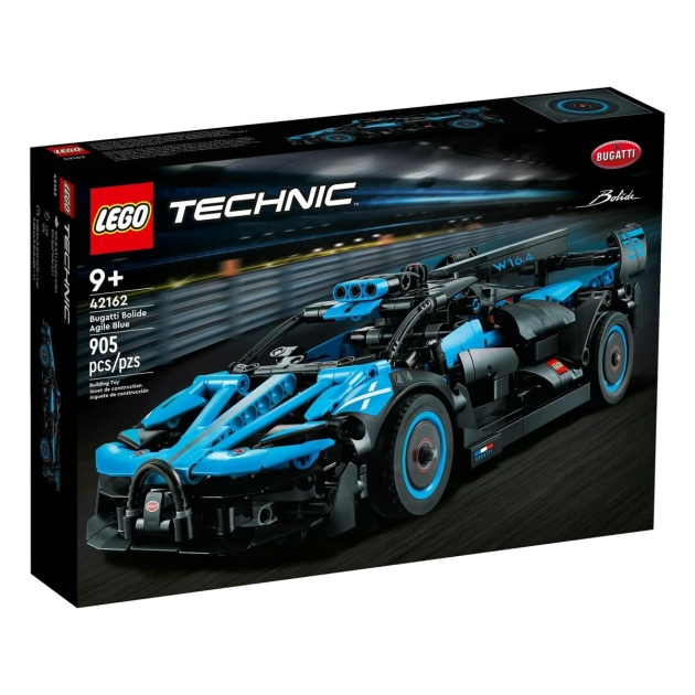 Statybos rinkinys Lego 42162 Bugatti Mėlyna