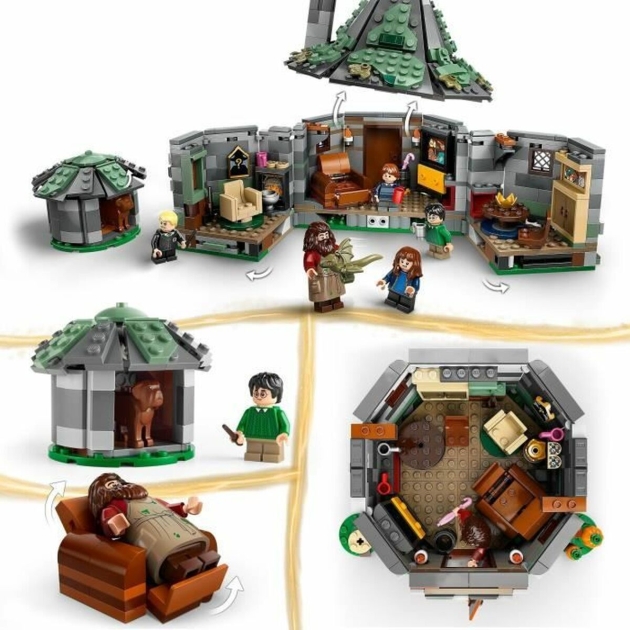 Statybos rinkinys Lego Harry Potter 76428 Hagrid’s Cabin: An Unexpected Visit Spalvotas