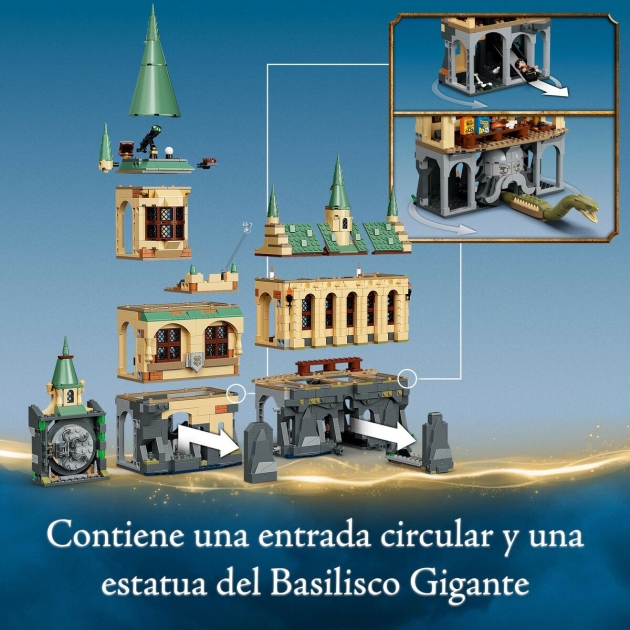 Statybos rinkinys Lego HARRY POTTER HOGWARTS: CÁMARA SECRETA Spalvotas