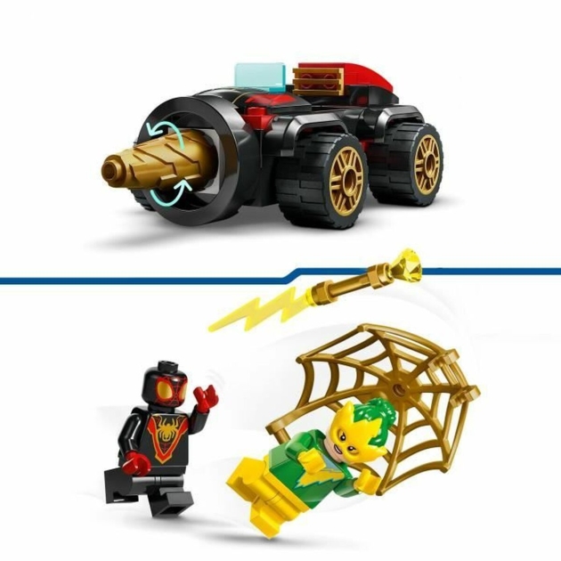 Statybos rinkinys Lego Marvel Spidey and His Extraordinary Friends 10792 Drill Vehicle Spalvotas