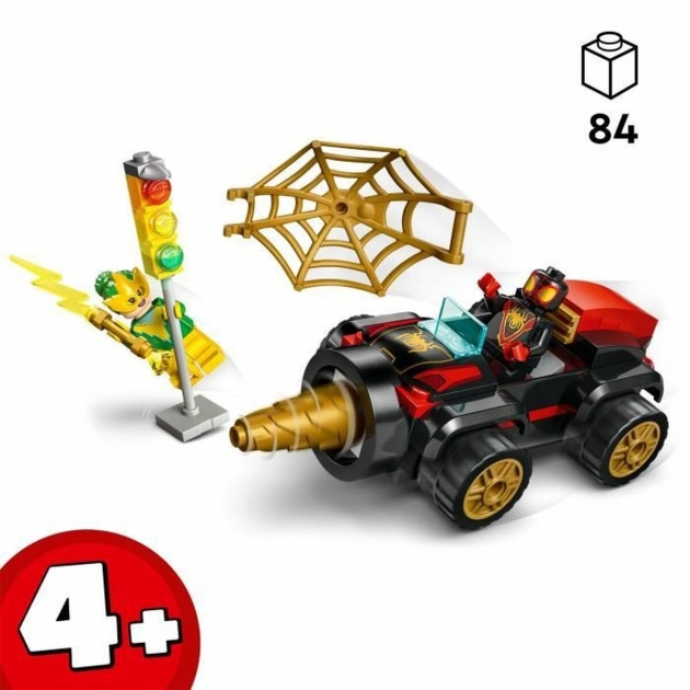 Statybos rinkinys Lego Marvel Spidey and His Extraordinary Friends 10792 Drill Vehicle Spalvotas