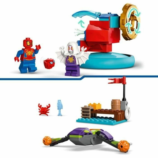 Statybos rinkinys Lego Marvel Spidey and His Extraordinary Friends 10793 Spidey vs. The Green Goblin Spalvotas