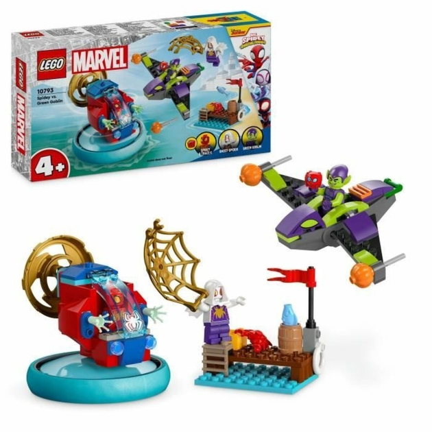 Statybos rinkinys Lego Marvel Spidey and His Extraordinary Friends 10793 Spidey vs. The Green Goblin Spalvotas