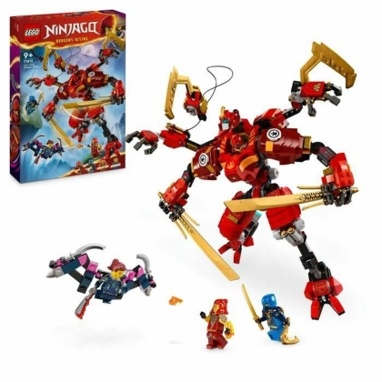 Statybos rinkinys Lego NINJAGO 71812 Kai's Ninja Climbing Robot Spalvotas