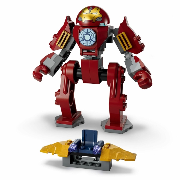 Statybos rinkinys Lego Super Heroes Hulkbuster de Iron Man vs. Thanos