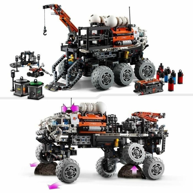 Statybos rinkinys Lego Technic 42180 Mars Manned Exploration Rover Spalvotas