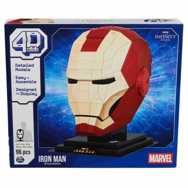 Statybos rinkinys Marvel Iron Man 96 Dalys 24,6 x 19 x 30 cm Spalvotas