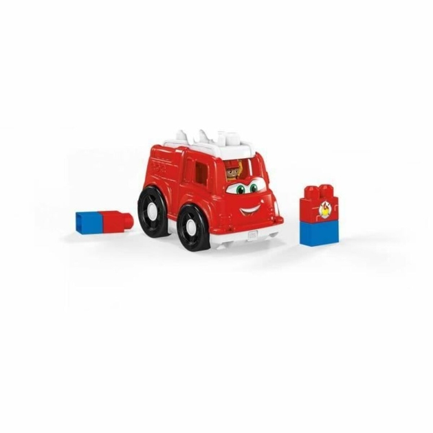 Statybos rinkinys Megablocks Lil’Vehicle Fire Truck Spalvotas 7 Dalys