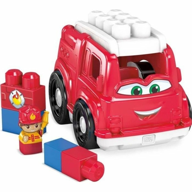 Statybos rinkinys Megablocks Lil'Vehicle Fire Truck Spalvotas 7 Dalys