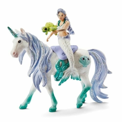 Sujungiama dalis Schleich Sirène chevauchant une licorne de mer