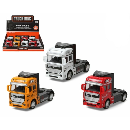 Sunkvežimis Truck King Metalinis Spalvotas 12 x 7 cm