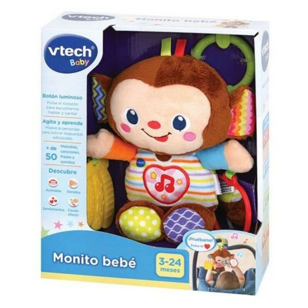 Vaikiškas pliušinis žaislas Monito Bebé Vtech (ES)