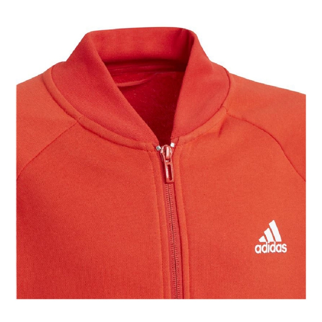 Vaikiškas sportinis kostiumas Adidas Training XFG 3 Stripes Raudona Tamsiai pilka