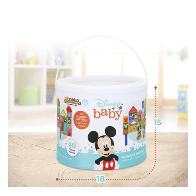 Valtis su statybiniais blokais Disney (40 pcs)