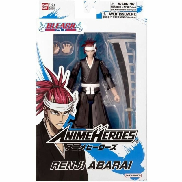 Veiklos rodikliai Bandai Anime Heroes – Bleach: Renji Abarai 17 cm