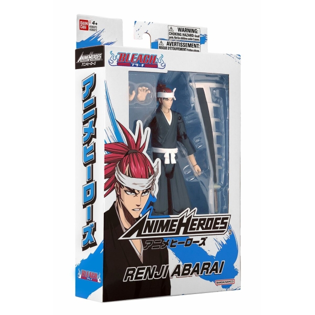 Veiklos rodikliai Bandai Anime Heroes – Bleach: Renji Abarai 17 cm