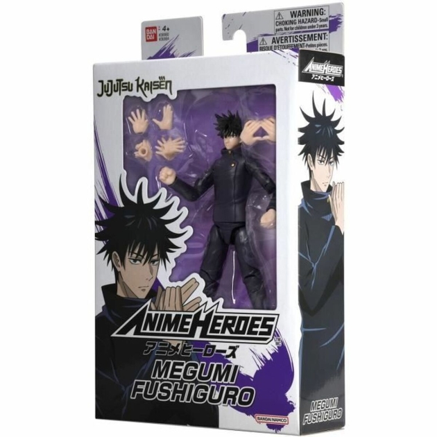 Veiklos rodikliai Bandai Anime Heroes – Jujutsu Kaisen: Megumi Fushiguro 17 cm