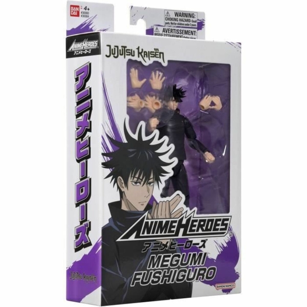 Veiklos rodikliai Bandai Anime Heroes – Jujutsu Kaisen: Megumi Fushiguro 17 cm