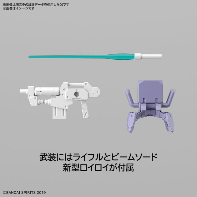 Veiklos rodikliai Bandai GUN63710 30MM 1/144 eEXM S01U FORESTIERI 01