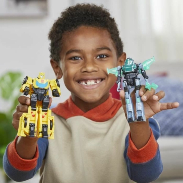 Veiklos rodikliai Hasbro Cyber Combiner Bumblebee et Mo Malto