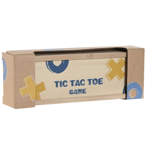 Žaidimas “Trys iš eilės” Home ESPRIT Tic Tac Toe 18 x 6 x 3 cm