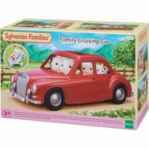 Žaislinė mašinėlė Sylvanian Families The Red Car Raudona