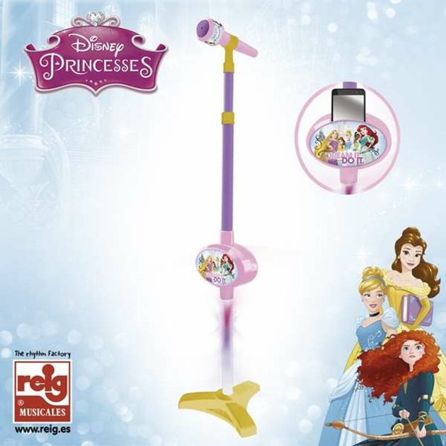 Žaislinis mikrofonas Disney Princess Stovintis MP3