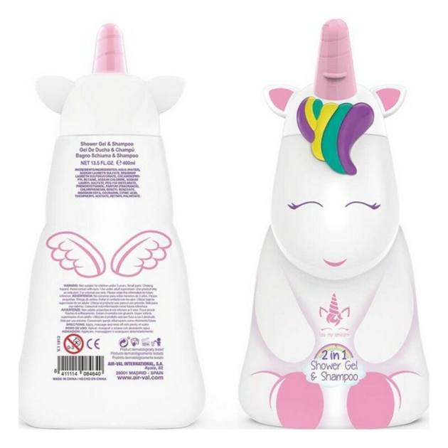 2-in-1 Gelis ir šampūnas Eau My Unicorn Cartoon P8472 400 ml