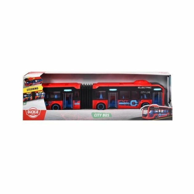 Autobusas Dickie Toys City Bus Raudona