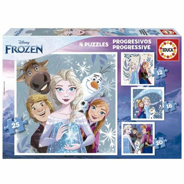 Dėlionė Frozen Progresuojantis sunkumas