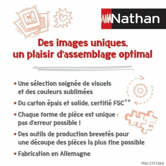 Dėlionė Nathan Chez les Bretons (FR)