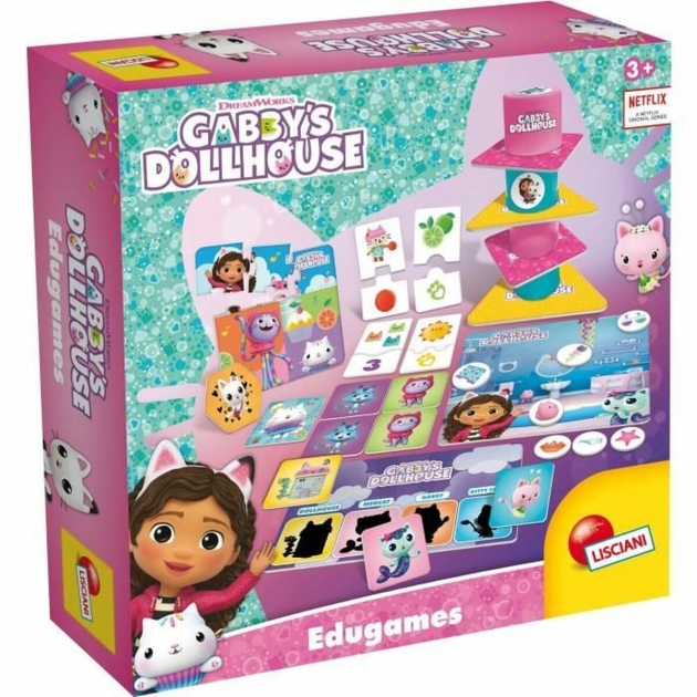 Edukacinis žaidimas Lisciani Giochi Gabby´s Dollhouse Edugame (FR)