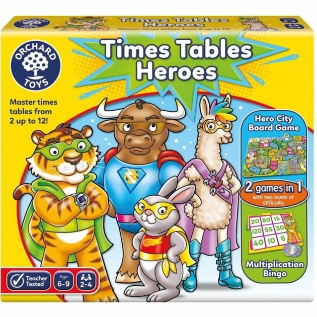 Edukacinis žaidimas Orchard Times tables Heroes (FR)