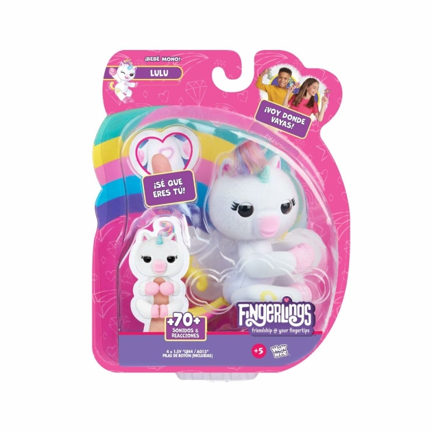 Interaktyvus žaislas Bizak Fingerlings Unicornio 13 cm