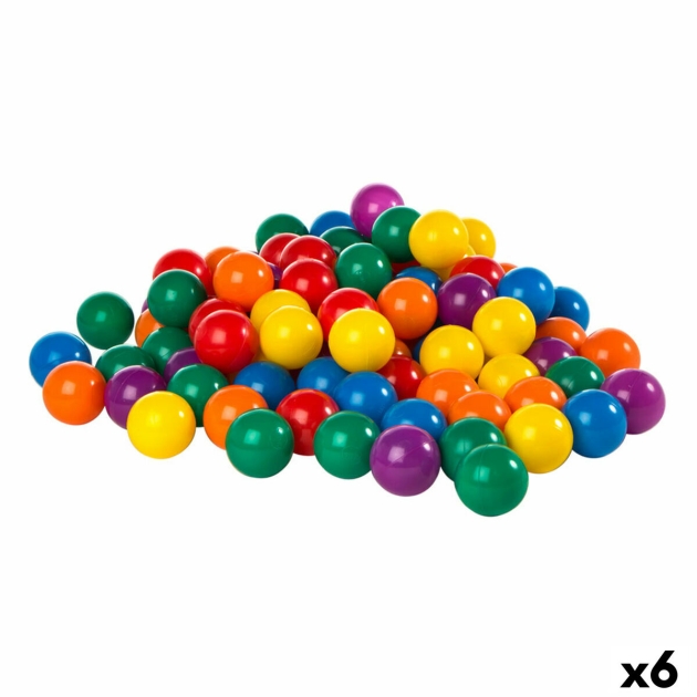 Kamuoliai Intex FUN BALLZ 100 Dalys 6,5 x 6,5 x 6,5 cm (6 vnt.)