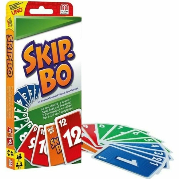 Kortų žaidimai Mattel Skip Bo