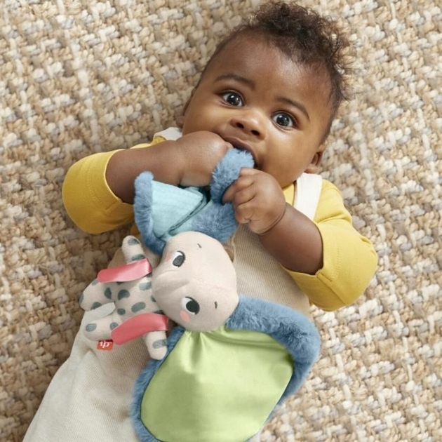 Kūdikių lėlė Fisher Price TEMBO MON DOUDOU ELEPHANT