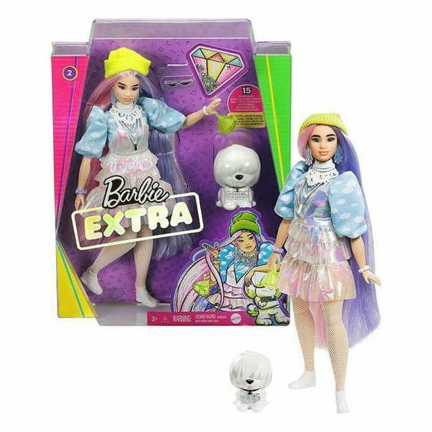 Lėlė Barbie Fashionista Barbie Extra Neon Green Ma