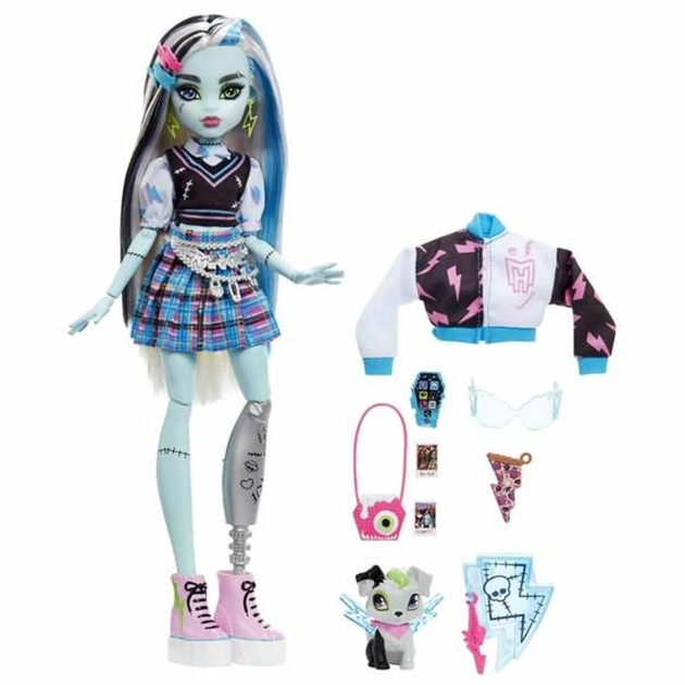 Lėlė Monster High Frenkie Stein Sujungtas