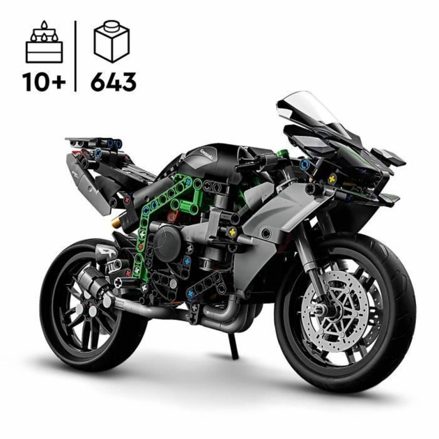 Lėlių namai Lego Technic 42170 Kawasaki Ninja H2R