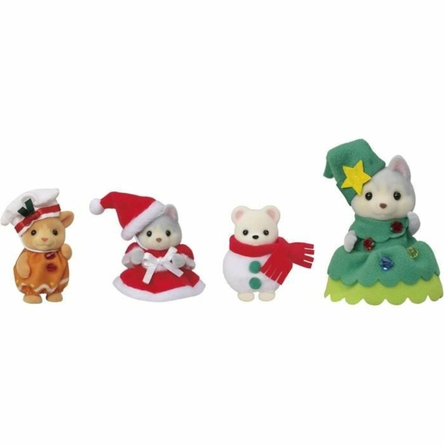 Lėlių namo priedai Sylvanian Families Happy ChristmaS Friends