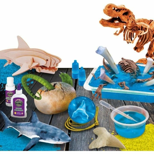 Mokslinis žaidimas Lisciani Giochi STEM dinosaur construction kit (FR)