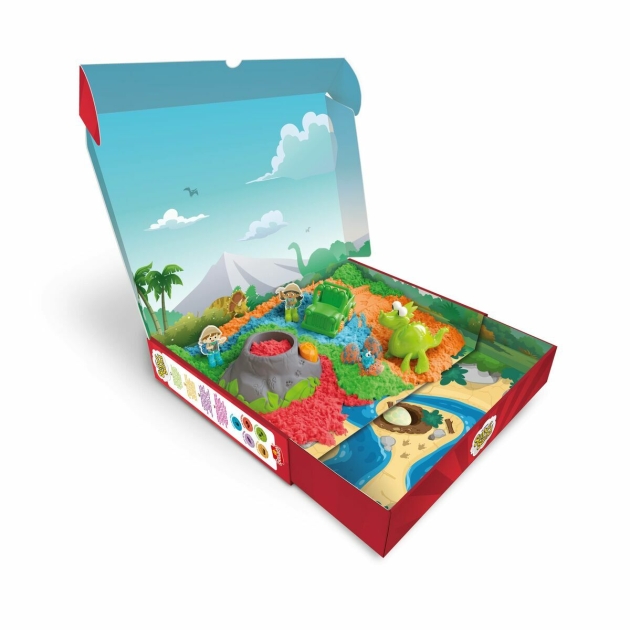 Playset Goliath Dino World Magiškas smėlis (28,5 x 5,5 x 24 cm)