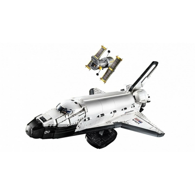 Playset Lego 10283 DISCOVERY SHUTTLE NASA Juoda